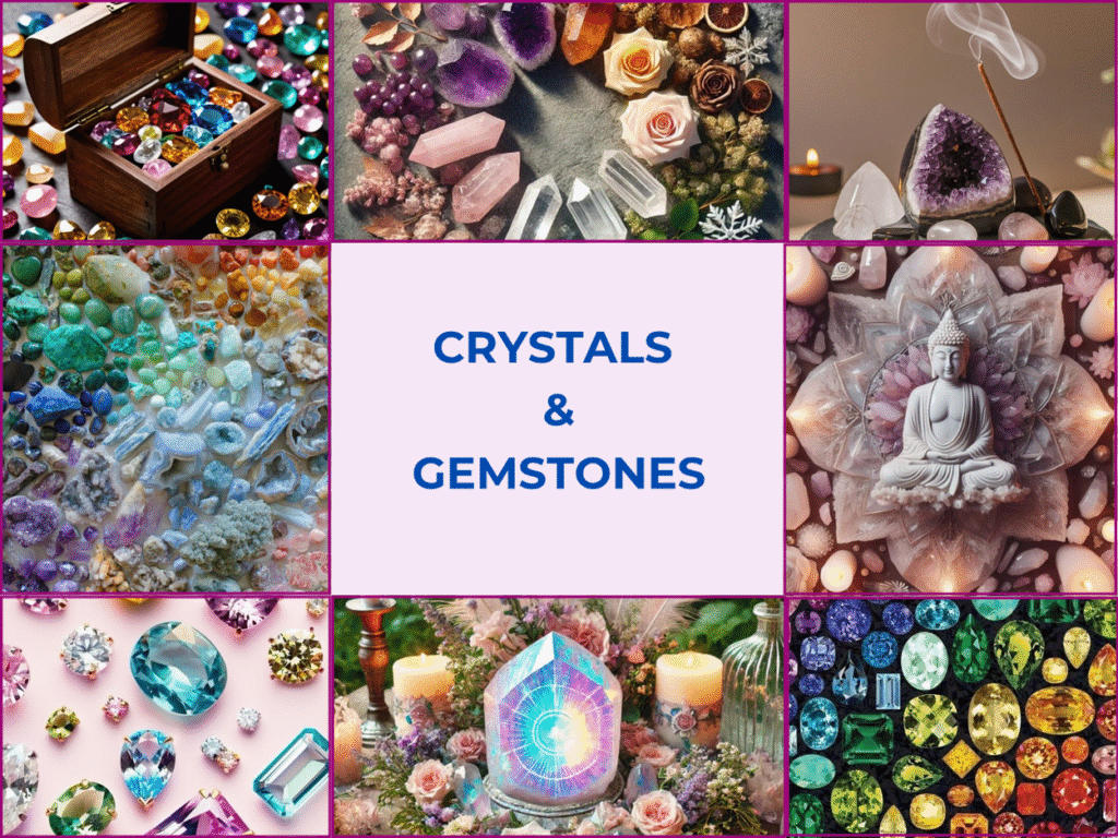 crystal healing, programmed & light coded crystals