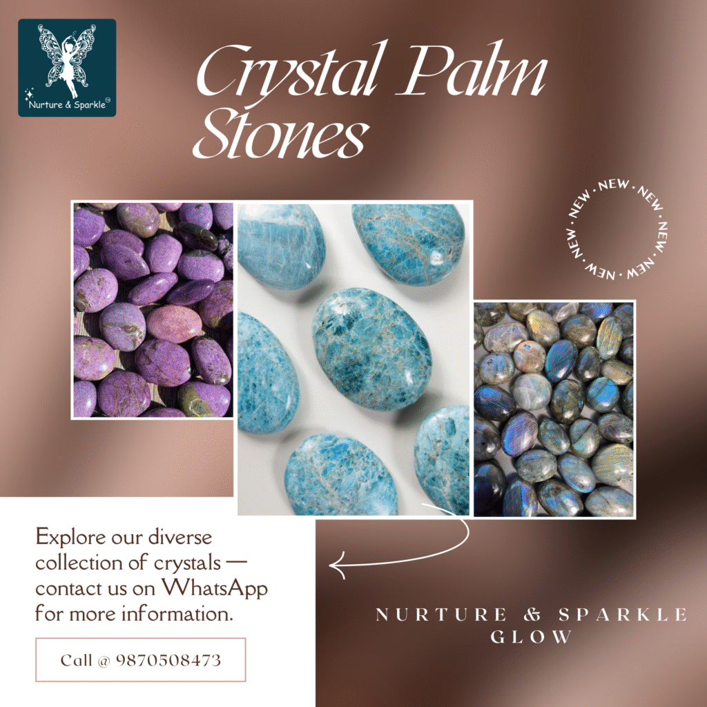Best Crystal energised & programmed palm stones