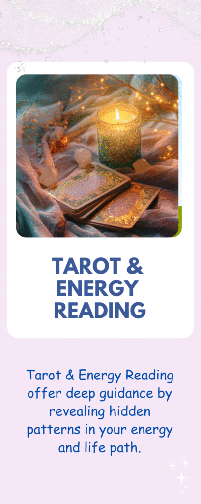 tarot reading, chakra reading